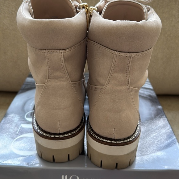 EUC Jennifer Lopez Women's Beige Ankle Boots, Aceser, Tapioca, 10M - Picture 9 of 12